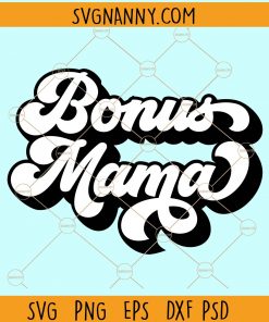 Bonus mama retro svg