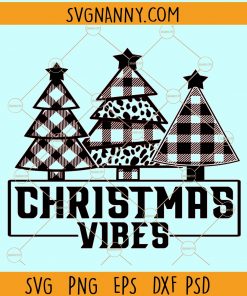 Christmas vibes svg