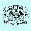 Christmas with my gnomies svg