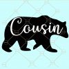 Cousin bear svg