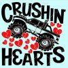 Crushin' hearts truck svg