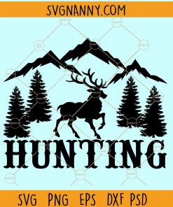 Deer hunting svg