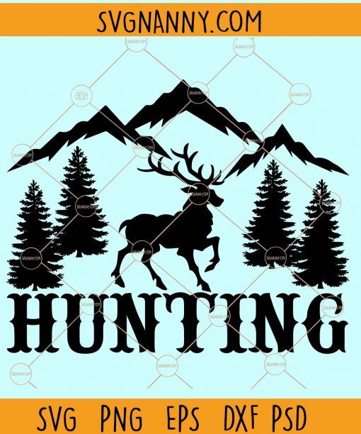 Deer hunting svg