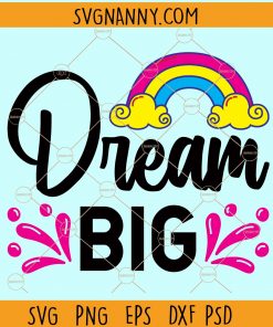 Dream big svg