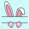 Easter name frame svg