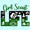 Girl scout life svg