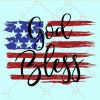 God bless svg