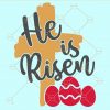 He is risen svg