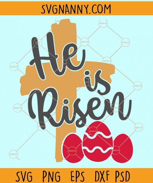 He is risen svg