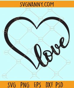 Heart love svg
