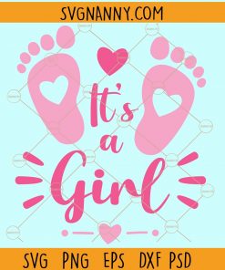 It's a girl svg