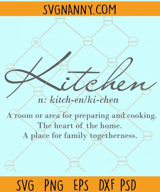 Kitchen defination svg