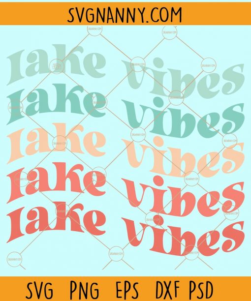 Lake vibes svg