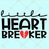 Little heart breaker svg