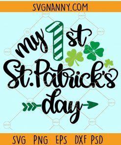 My first st patrick's day svg