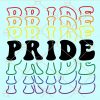 Pride thank you bag style svg