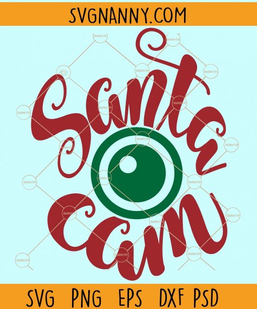 Santa cam svg