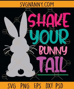 Shake your bunny tail svg