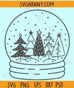 Snow globe svg