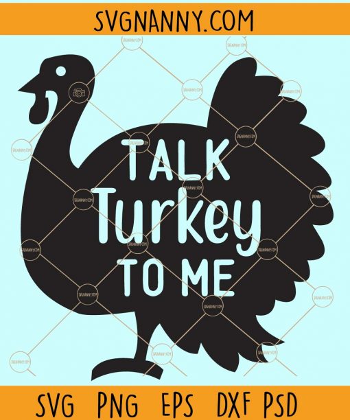 Talk turkey to me svg