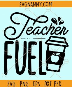 Teacher fuel svg