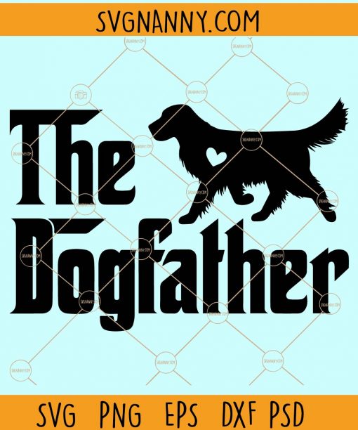 The dog father svg