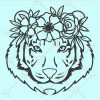 Tiger diadem svg