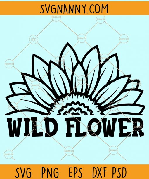 Wild flower svg