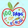 100 Days of school svg