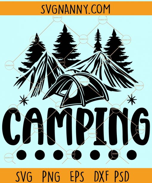 Camping svg