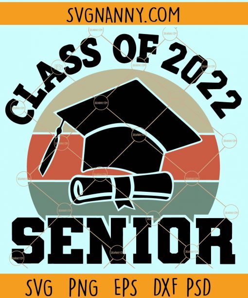 Class of 2022 senior svg