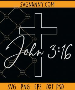 John 3-16 svg