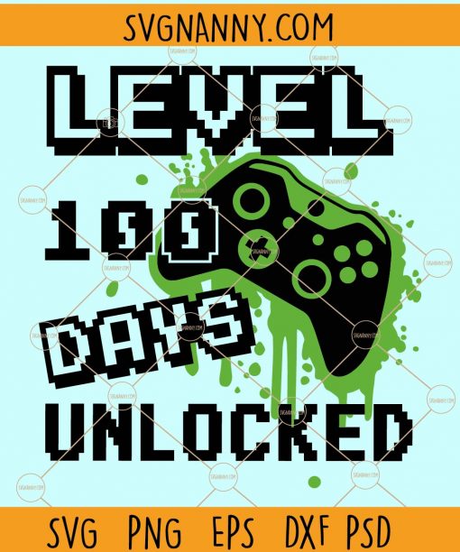 Level 100 days unlocked svg