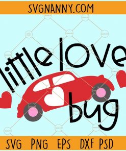 Little love bug SVG