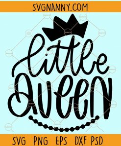 Little queen svg