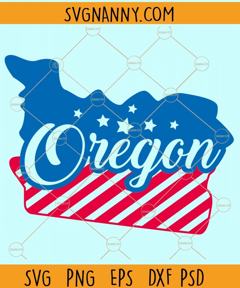 Oregon state svg, Oregon svg, Oregon Outline svg, State Clipart svg, US