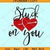 Stuck on you SVG