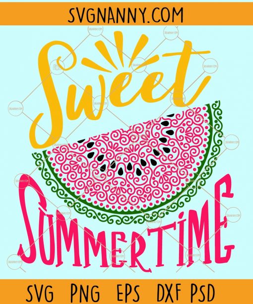 Sweet summertime svg