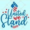 United we stand svg