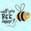 Will you bee mine svg