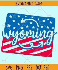 Wyoming state svg