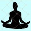 Yoga pose svg