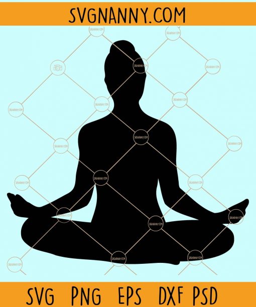 Yoga pose svg