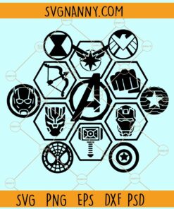 Avengers Logo SVG file