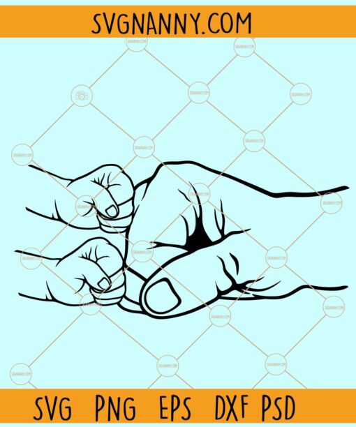 Fist bump fathers day svg