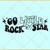 Go little rock star SVG