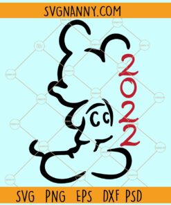 Mickey Mouse 2022 svg