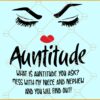 Auntitude definition svg