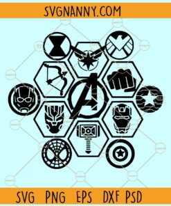 Avengers Logo SVG file