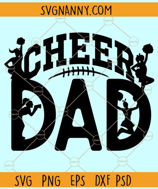 Cheer Dad SVG